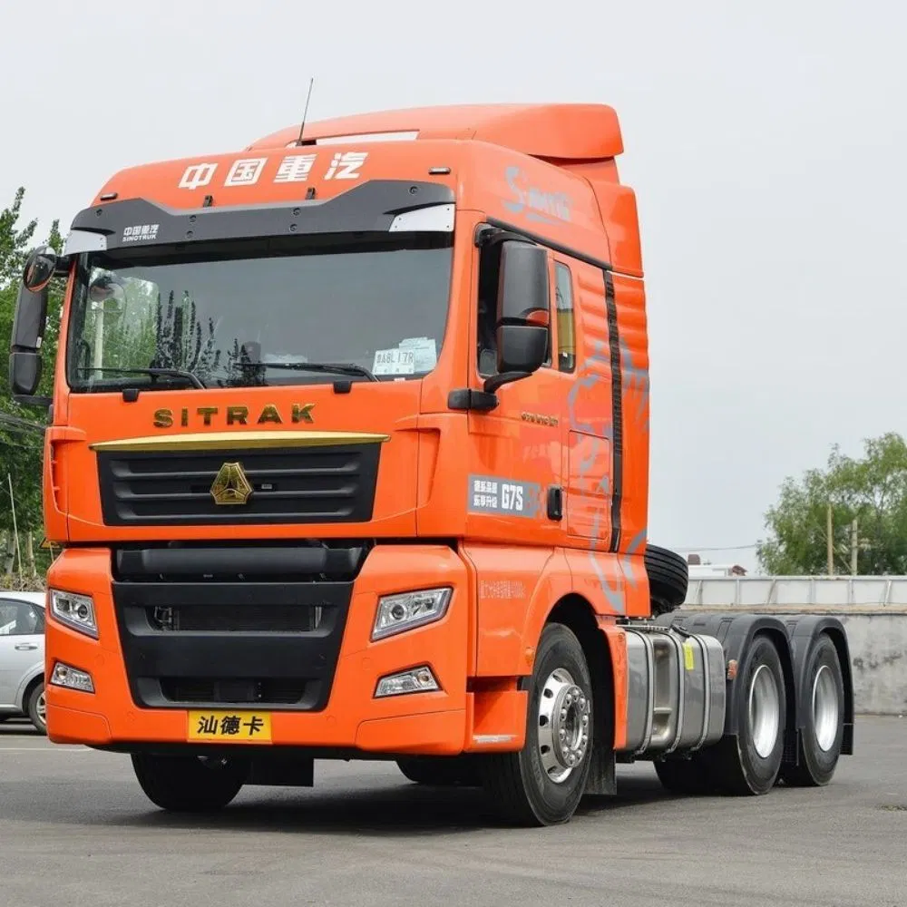 Sinotruk HOWO 6X4 10 Wheeler Tractor Unit HOWO A7 T7h Nx Hohan Truck Head Prime Mover Truck