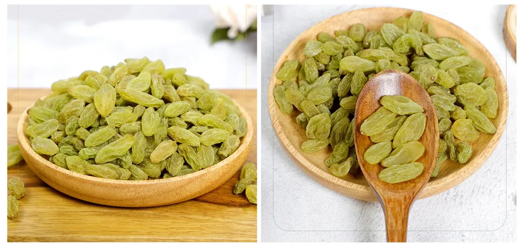 Healthy Dried Fruits Chinese Dried Grapes 90% Green Raisin