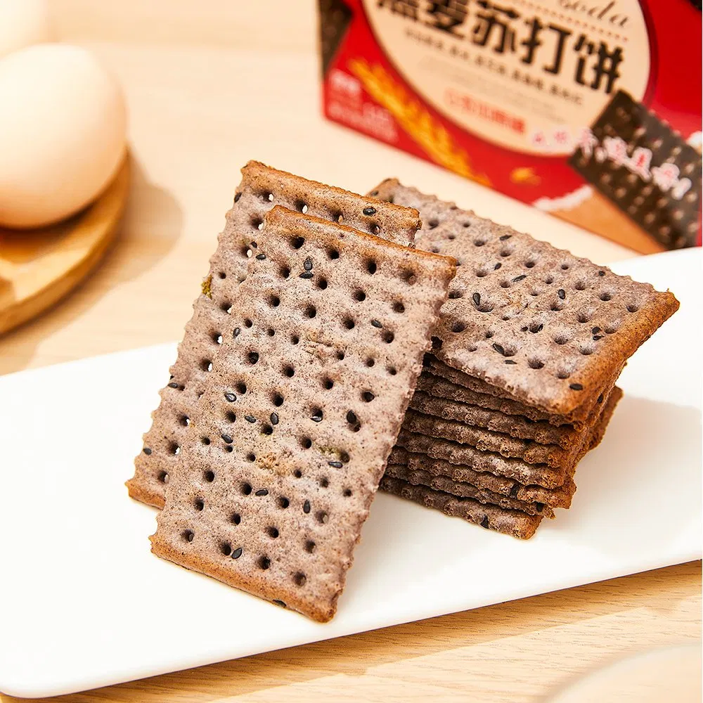 Wholesale Halal Healthy Snack Sesame Seed Cracker Crispy Biscuit