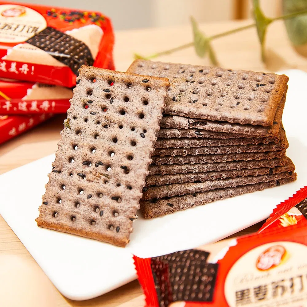 Wholesale Halal Healthy Snack Sesame Seed Cracker Crispy Biscuit