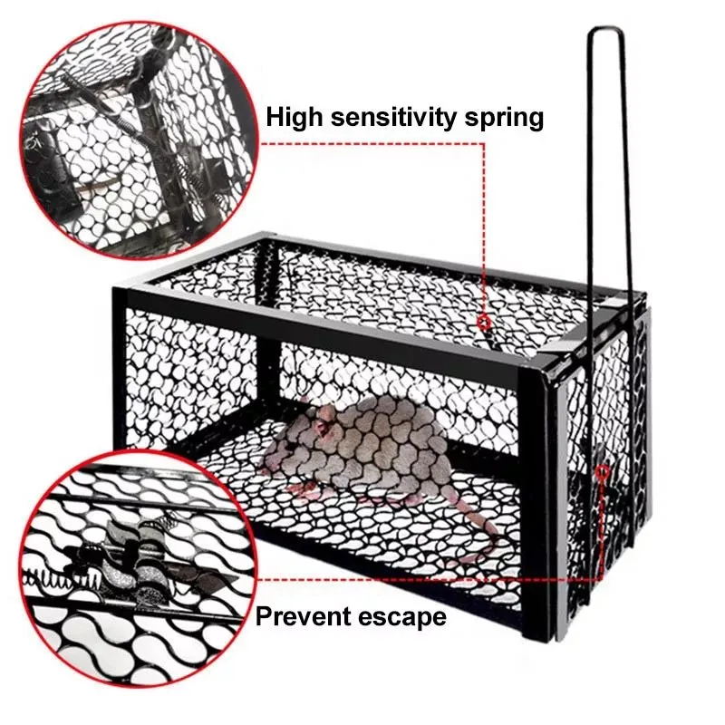 Hot Sale Reusable Metal Wire Mesh Cage Rat Traps