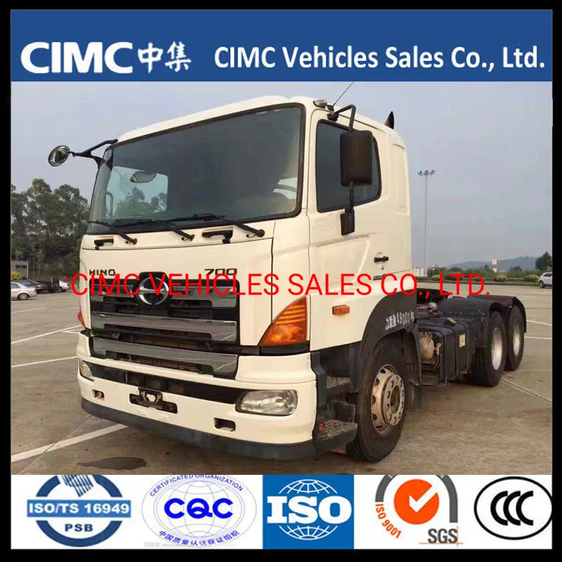 China Hino 700 6*4 350HP New Tractor Head for Sale