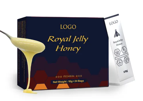 Beehall Organic Food Manufacturer High Quality Organic Raw Royal Jelly Honey