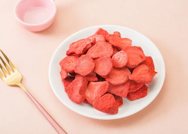 Freeze Dried Strawberry Powder Strawberry Dices