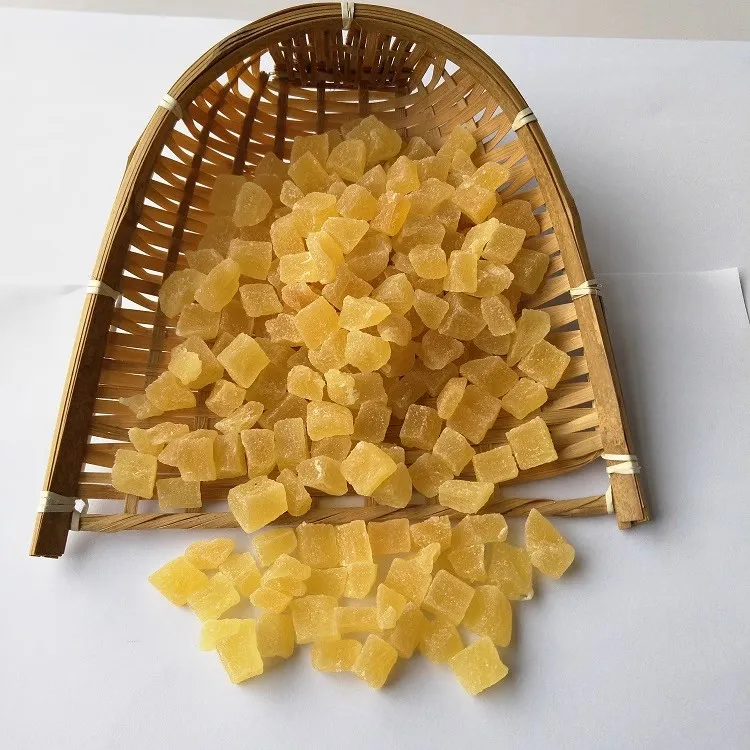 High-Quality Dried Pineapple Chinese Preserved Candied Dried Fruit with Sugar