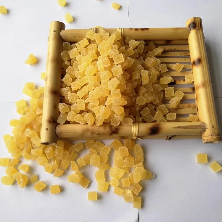 High-Quality Dried Pineapple Chinese Preserved Candied Dried Fruit with Sugar