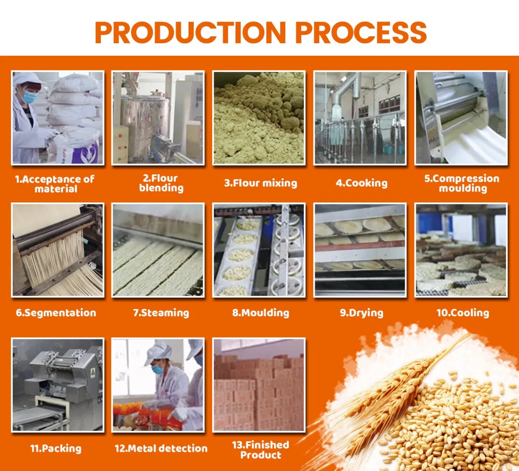 Manufacturer Fast Food Coarse Cereal Products Halal Dry Hot Pot Instant Soup Noodle