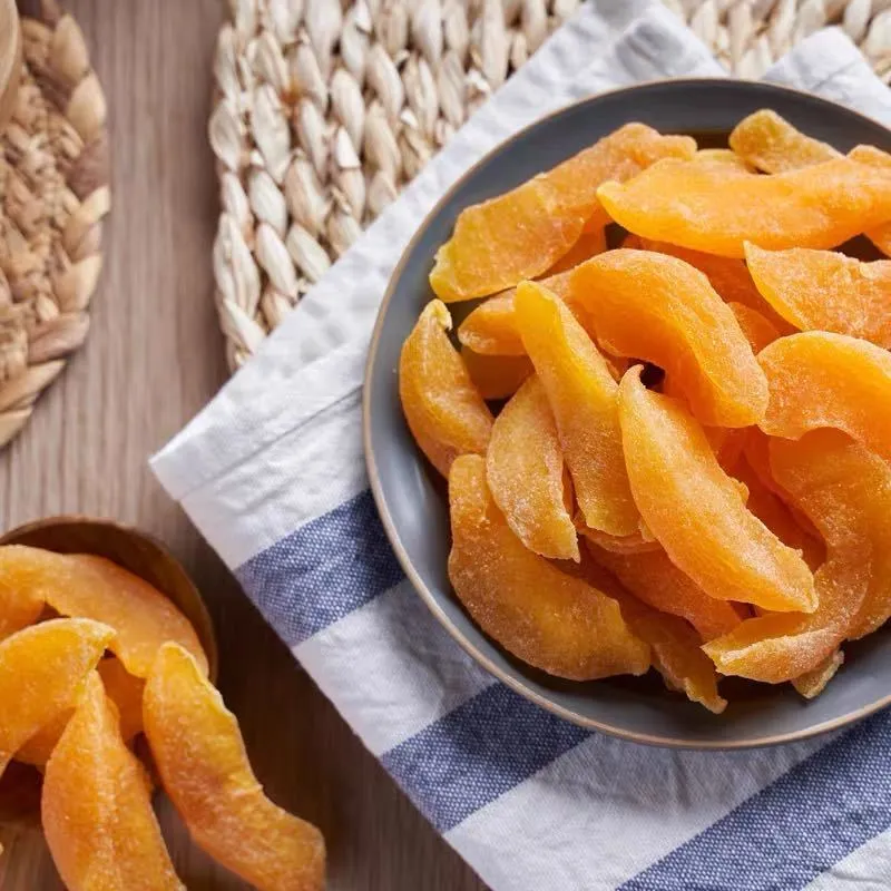 High-Quality Dried Yellow Peach Chinese Preserved Candied Dried Dry Yellow Peach Fruit