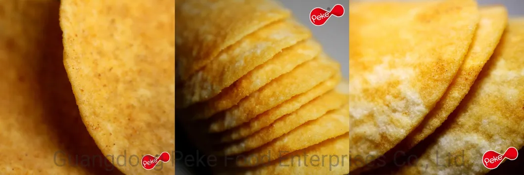 Peke Pringles and Lays Potato Chips in Tube