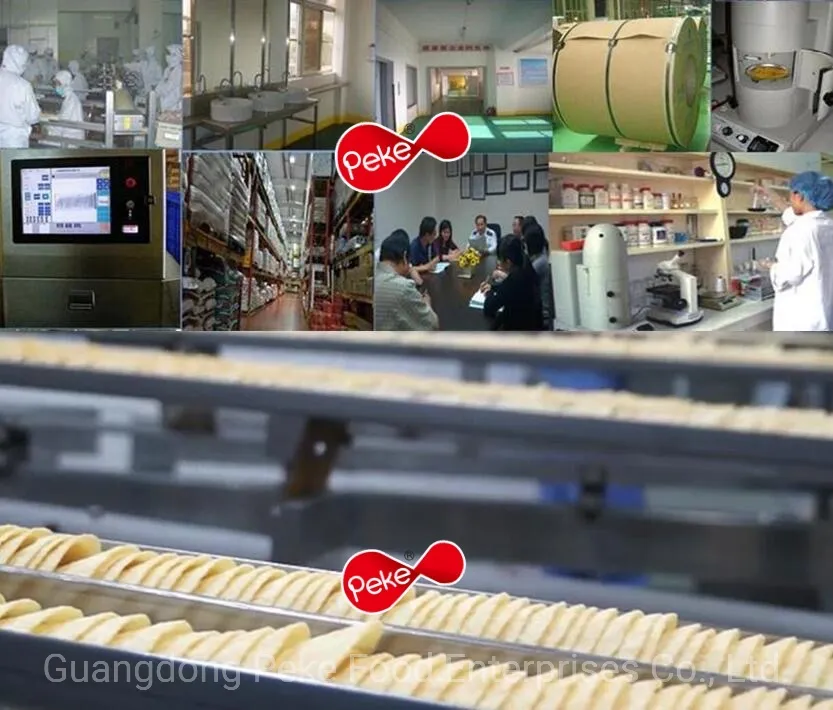 Peke Pringles and Lays Potato Chips in Tube