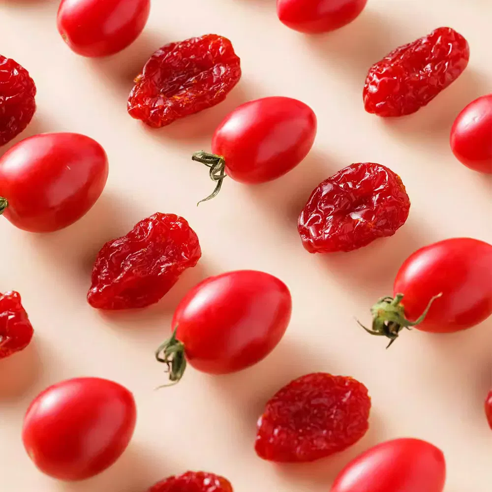 Hot Sales Dried Cherry Tomato Preserved Cherry Tomato Dried Fruit Candied Fruit Snack