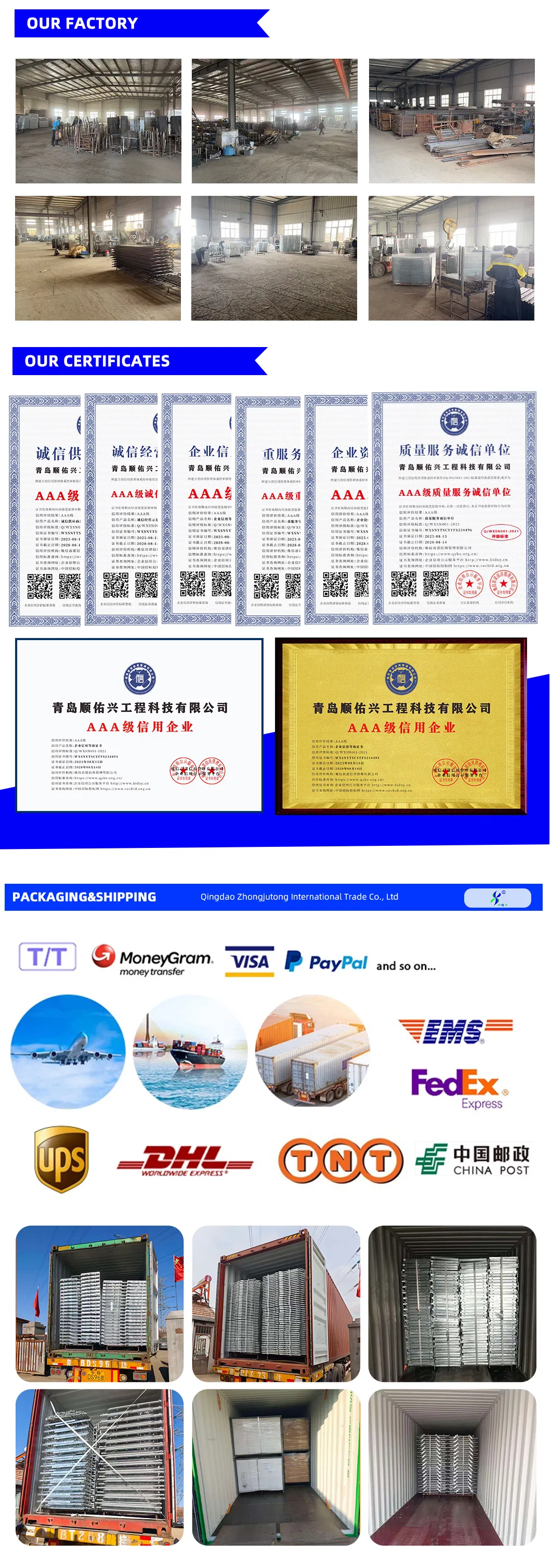 Hot DIP Galvanized Silo Feed Storage Hopper for Pig Farming Poultry Farming