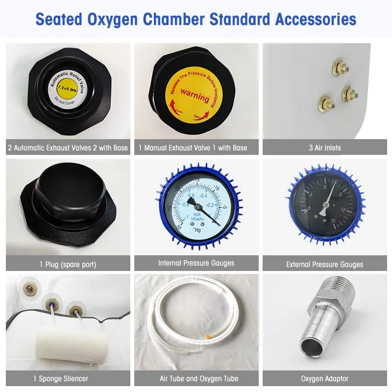 1.5 ATA Soft Sitting Type Inflatable Hyperbaric Chamber for Sport Recovery