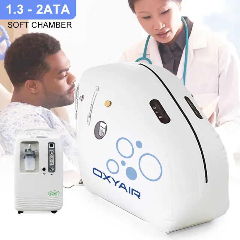1.5 ATA Soft Sitting Type Inflatable Hyperbaric Chamber for Sport Recovery