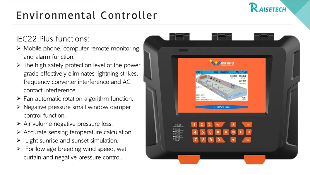 High-Quality Removable Trays Hygienic Small Farms Climate Control Broiler Falt Raising System