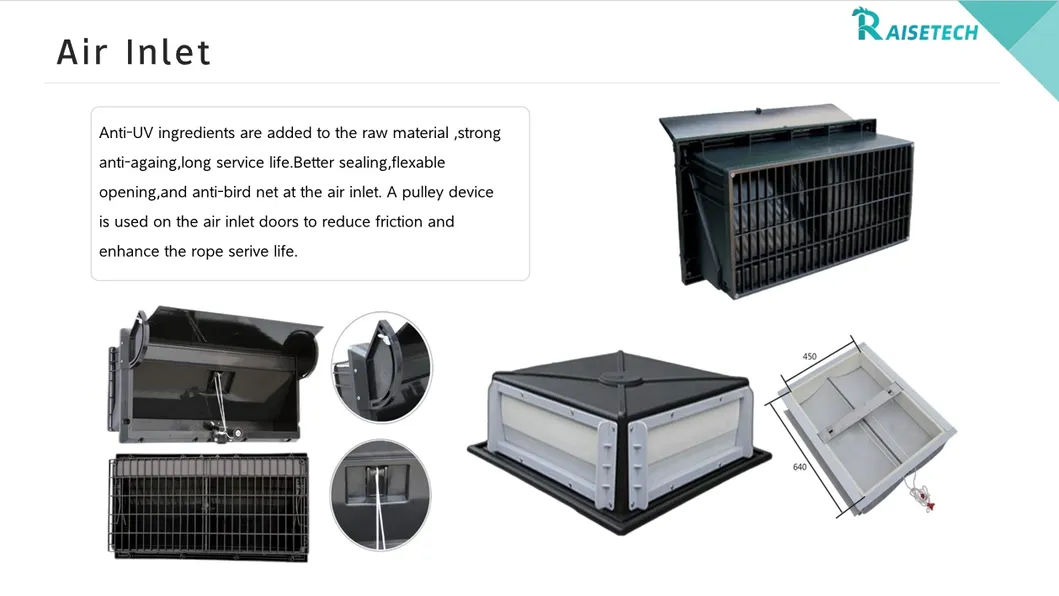 High-Quality Removable Trays Hygienic Small Farms Climate Control Broiler Falt Raising System