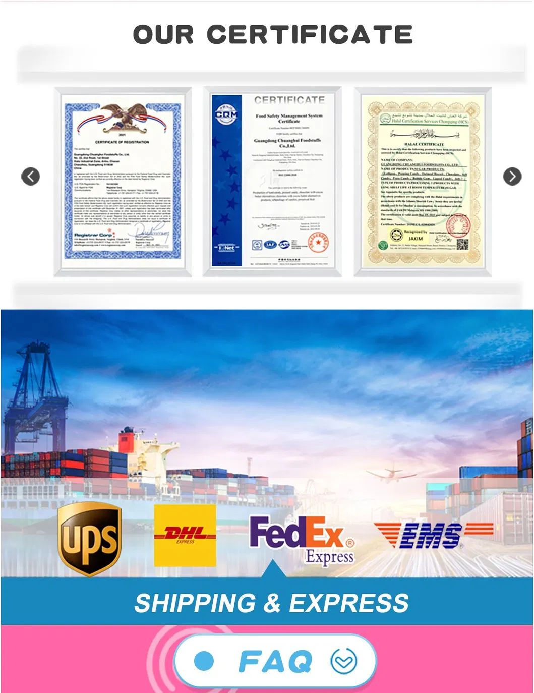 2-in-1 Round Flat Shaped Hard Lollipop with Popping Candy