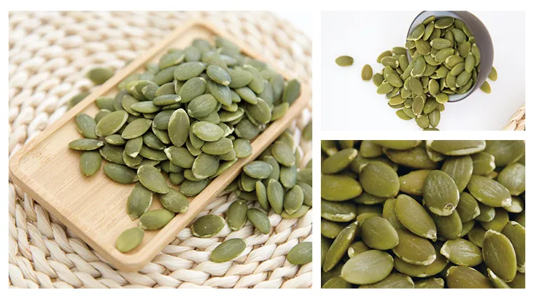 2022 Year Hot Sale Grown Without Shell Pumpkin Seed Shine Skin Kernels