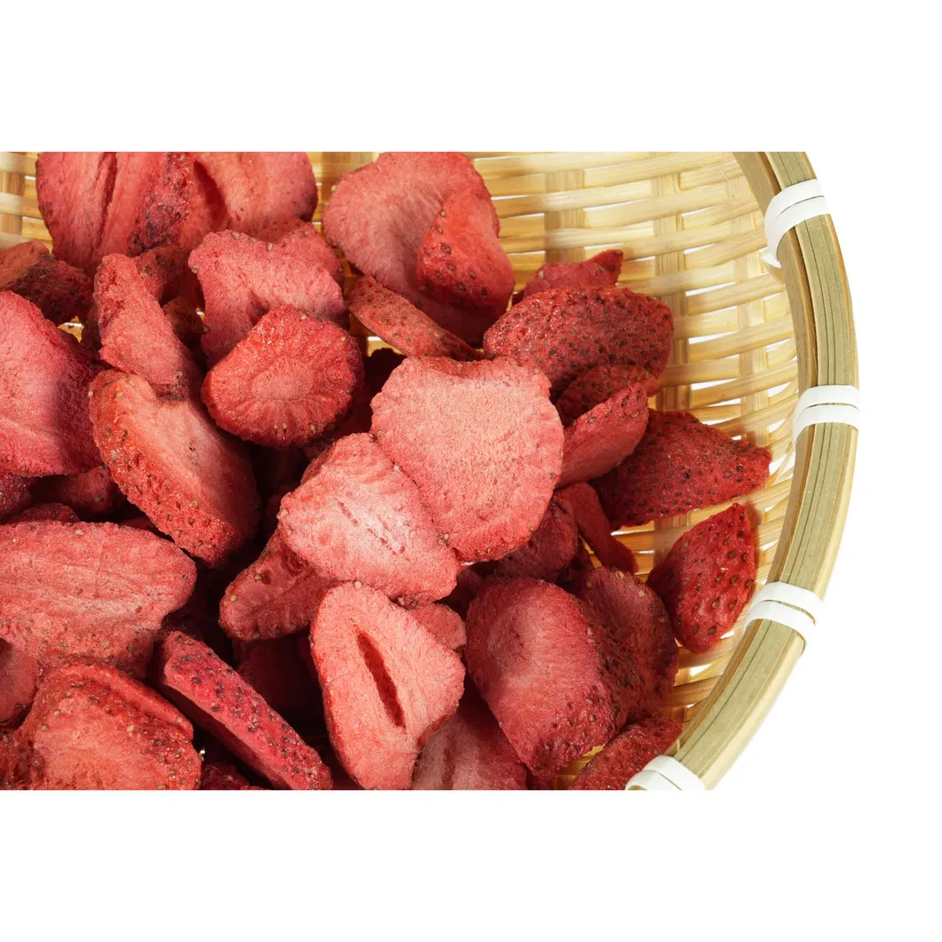 Freeze Dried Strawberry Dices Strawberry Cubes and Fd Strawberry Slices Dehydrated Vegetable