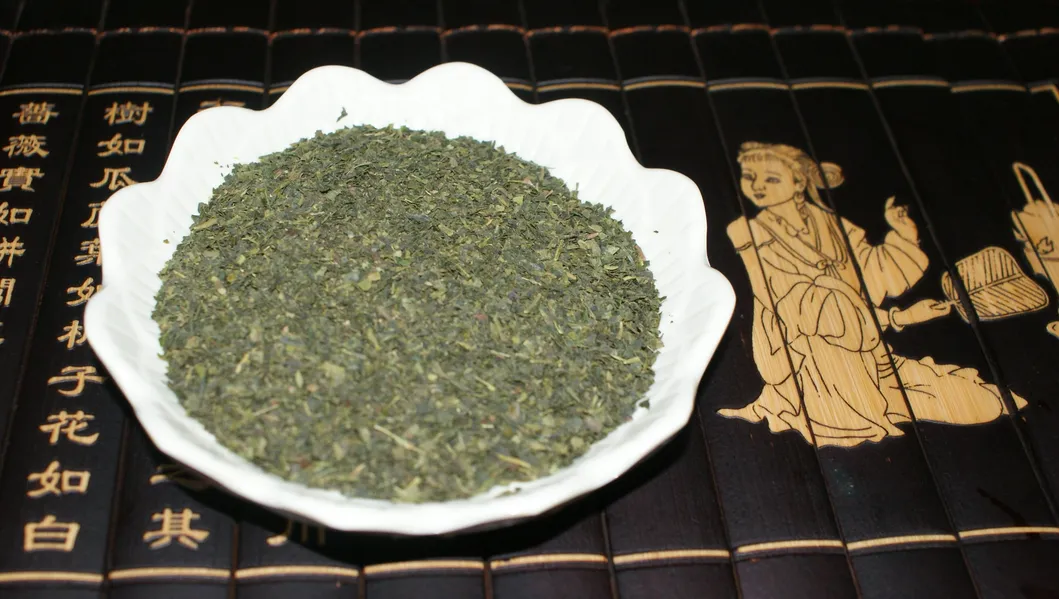 Green Tea Fannings Dust Rain Forest Organic 1.1-1.4mm for Tea Bags