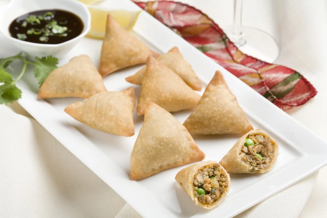 Halal Chicken Samosas for Street Food Lovers Indian Food