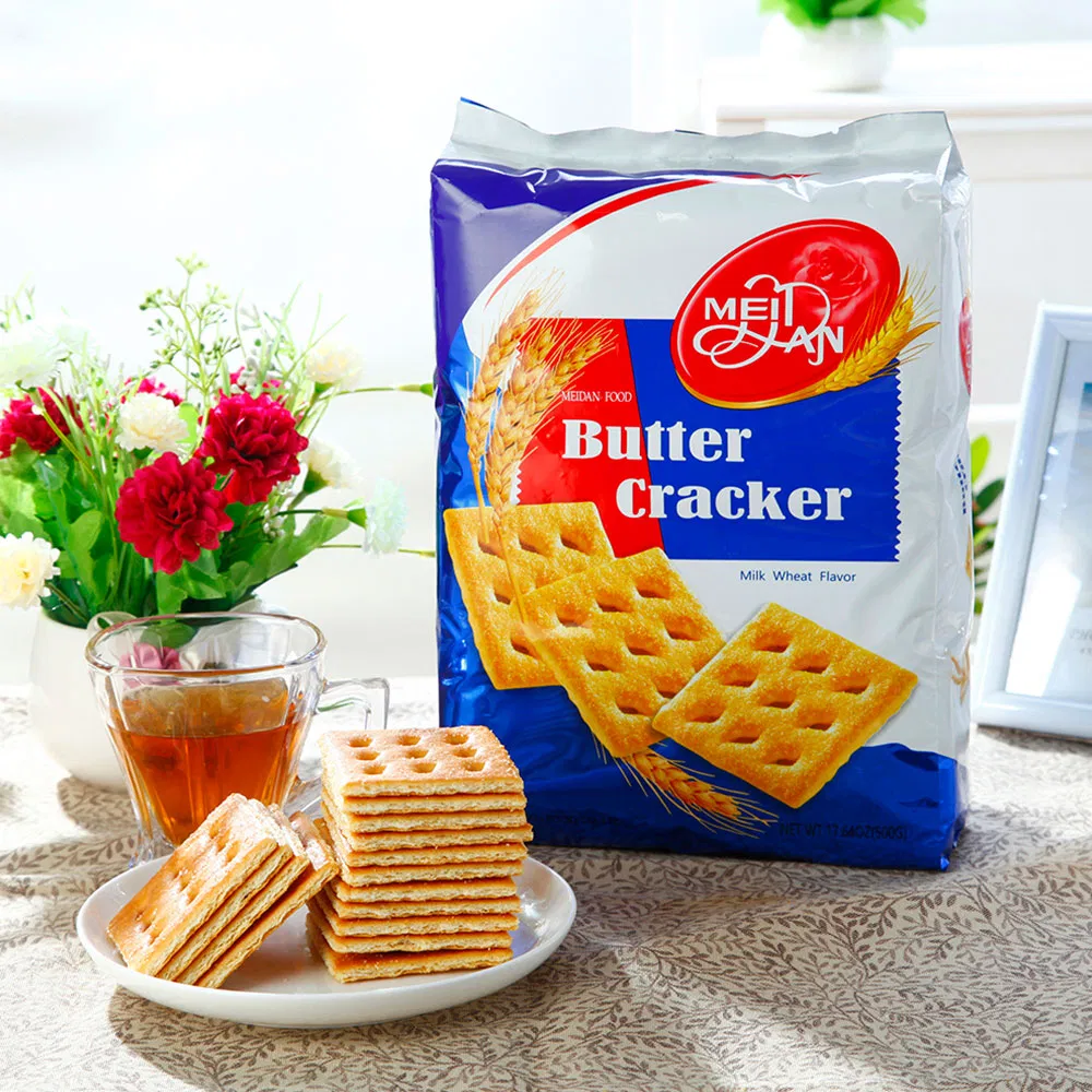 Wholesaler Delicious Healthy High Quality Biscuit Factory Butter Cracker