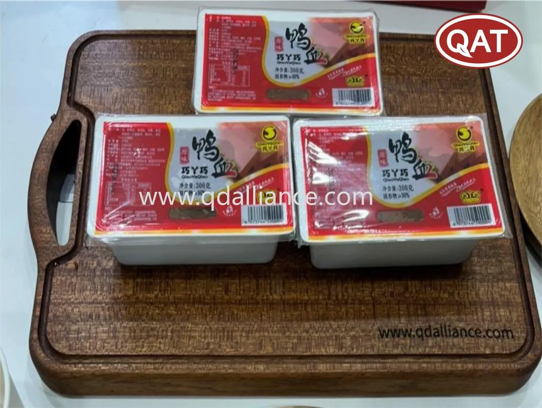 Factory Manufacturer Prefabricated Dishes Roasted Fresh High Quality Duck Blood