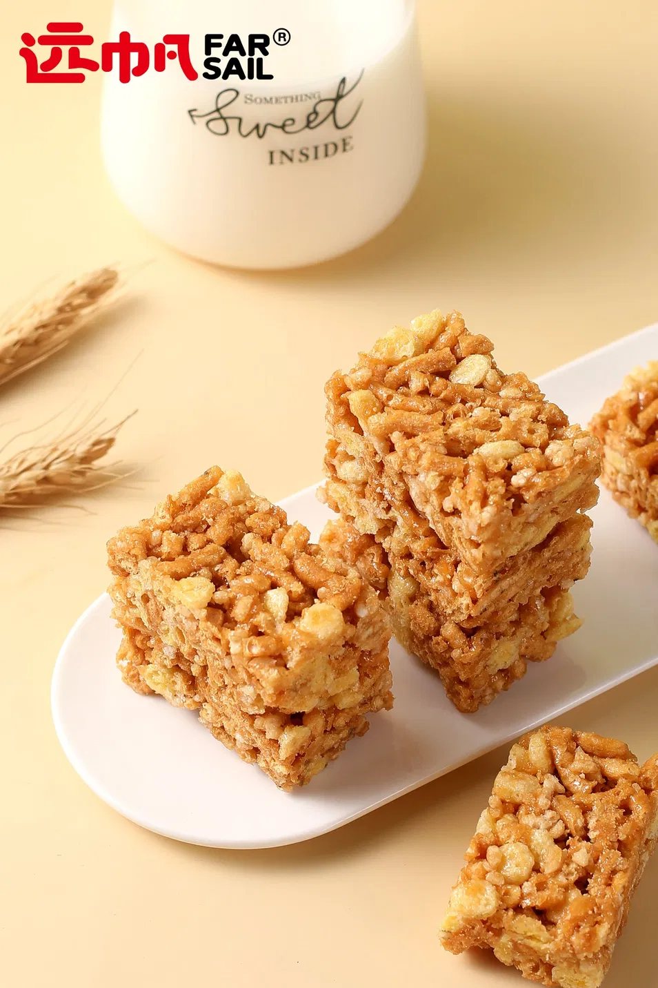 115g Sachima Small Square Crispy Sachima Snacks