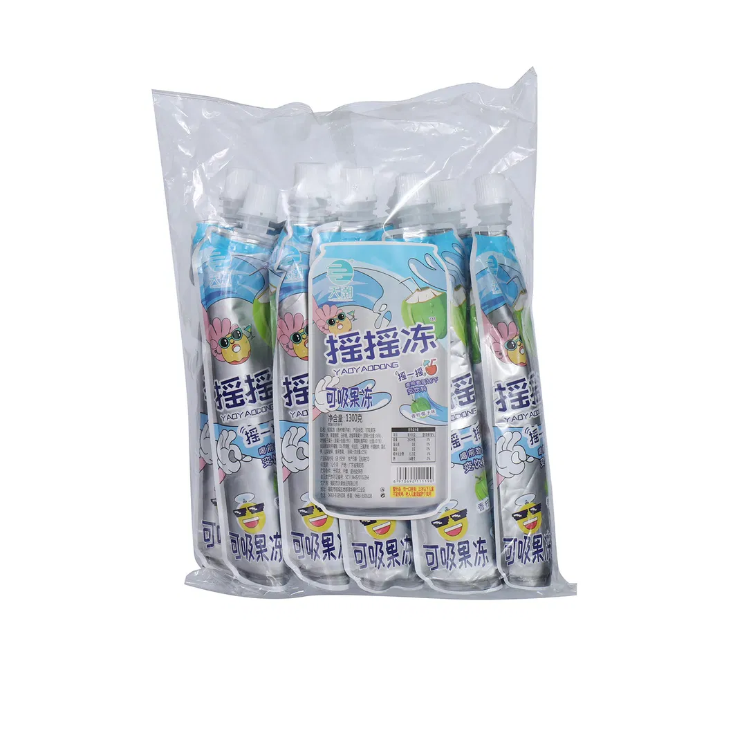 Hot Sale Candy Fruit Jelly Sucking Jelly Lemon Flavor Sweets Beverage Konjac Jelly Wholesale Jelly Candy Fruit Juice Drinks Jelly