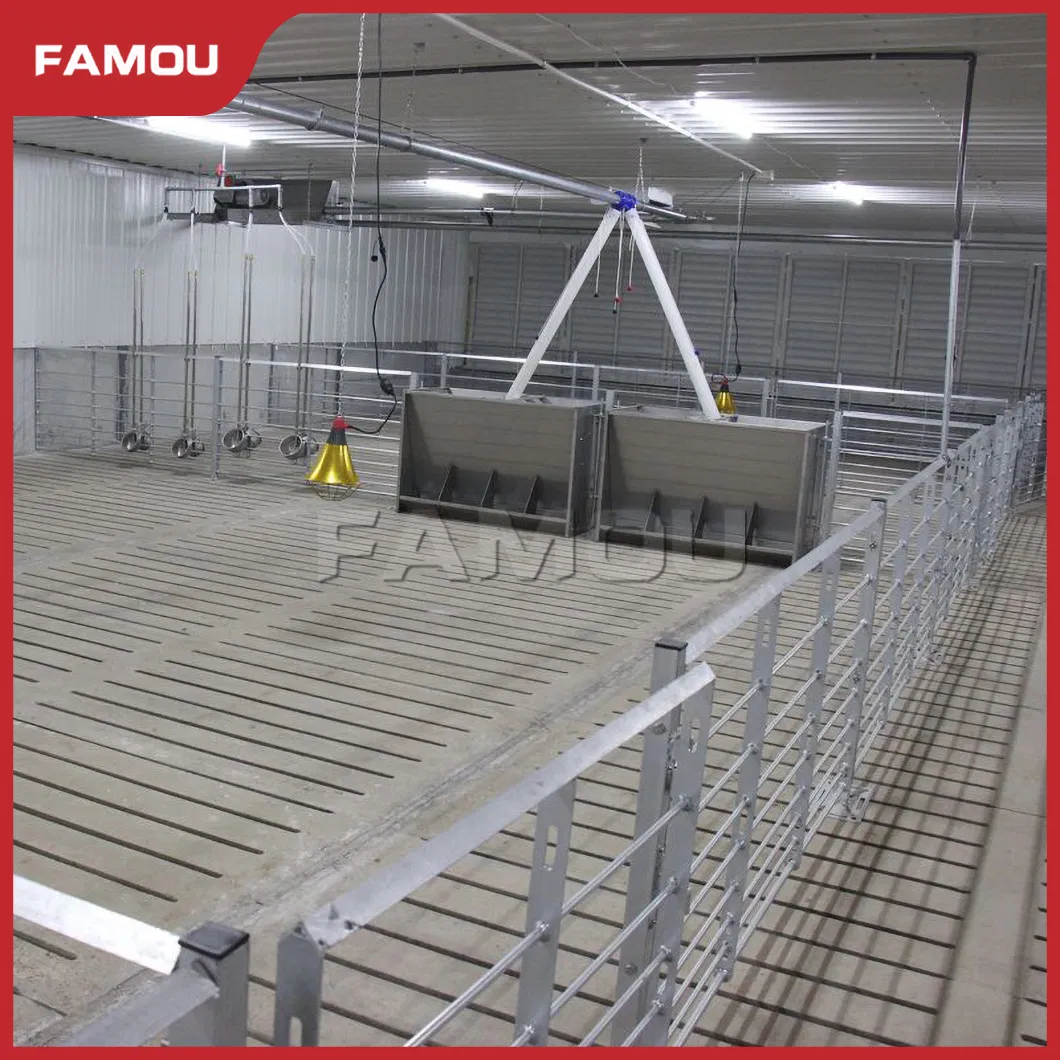 Famou Livestock Equipment Fattening Pen for Modern Pig Farming