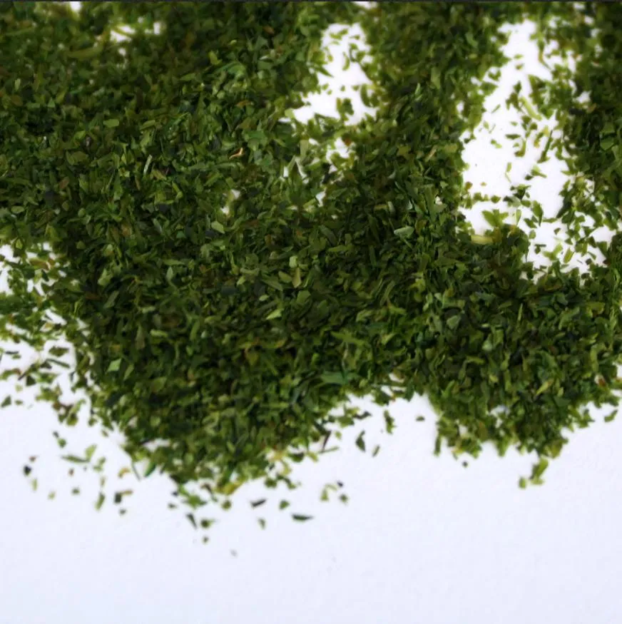 N02 40-60mesh Chinese Dried Qinghai Sea Moss Green Seaweed Aonori