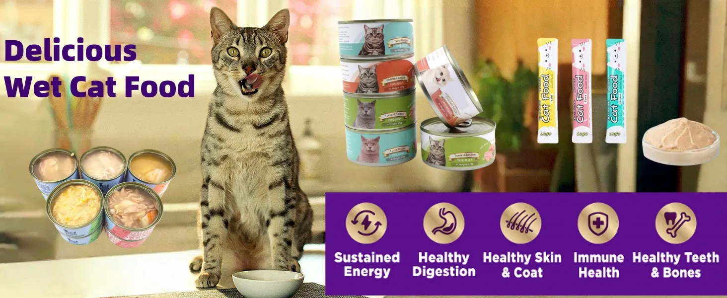 Cat and Dog Meat Protein Pet Snacks Cat Food and Bars