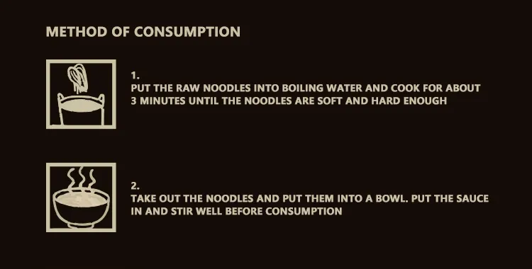 Children Spaghetti with Taiwan Style Gravy Sauce Fast Noodles