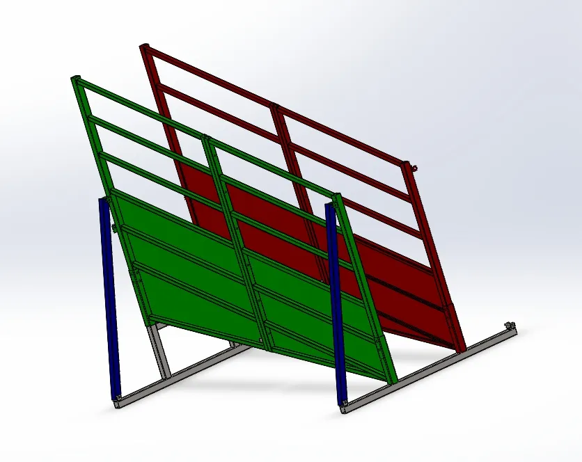 Hot Dipped Galvanized Mobile Adjustable Premium Livestock Equipment Farming Cattle Loading Ramp