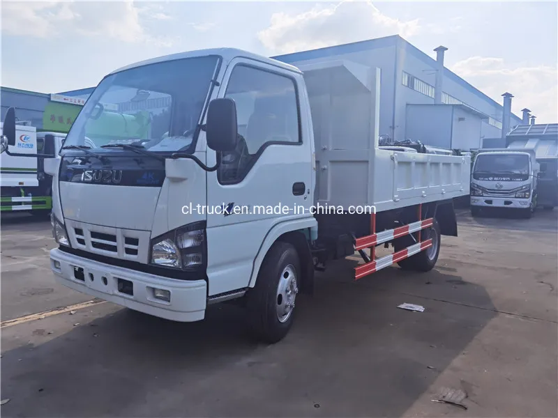 Good Quality Isuzu 600p Japan Mini 4X2 6tons 4tons 5 Ton Dump Truck for Sale