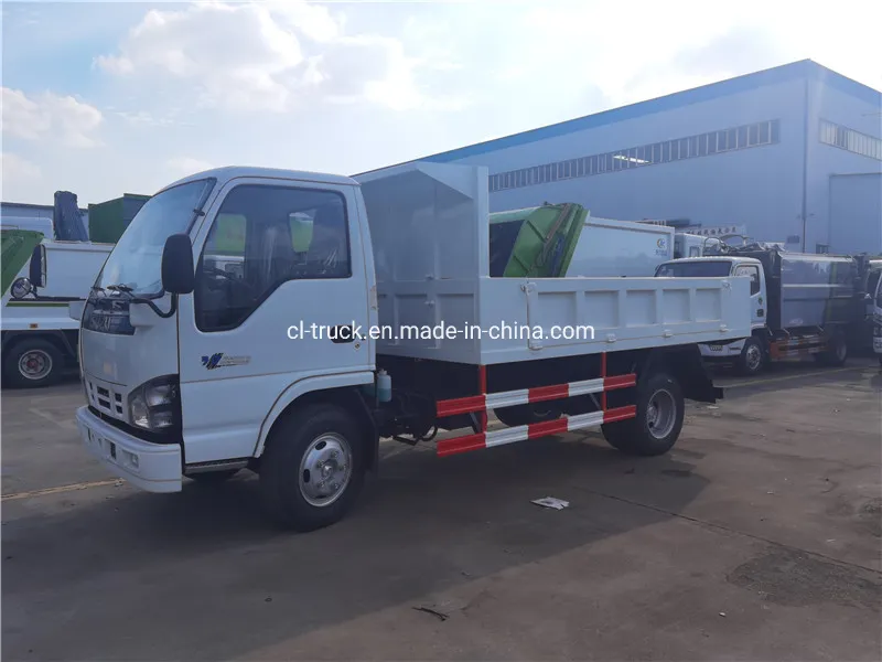 Good Quality Isuzu 600p Japan Mini 4X2 6tons 4tons 5 Ton Dump Truck for Sale