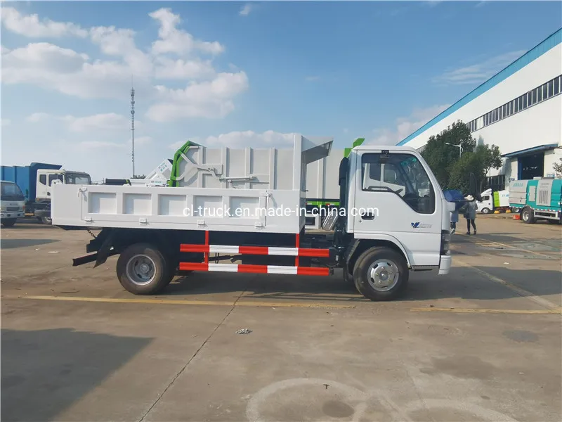 Good Quality Isuzu 600p Japan Mini 4X2 6tons 4tons 5 Ton Dump Truck for Sale