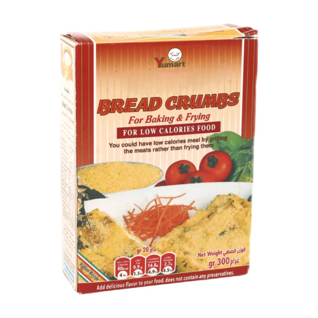 Golden Breadcrumbs Made with High Craftsmanship