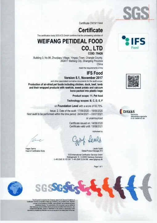 Grade a Soft Fresh Cat Beef & Chicken Snack Sticks