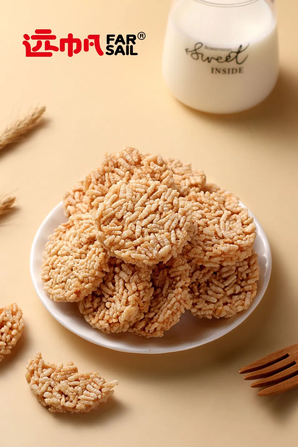 Steamed Glutinous Rice Cake Crispy Steamed Pancake