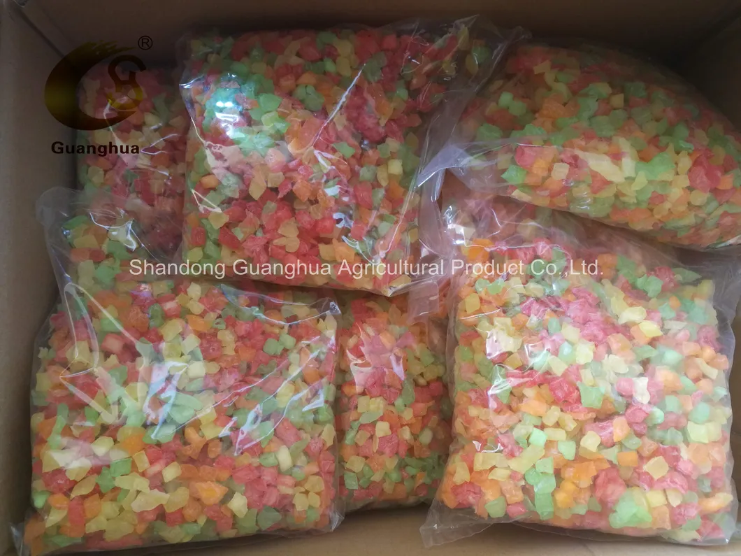 Best Quality Mixed Tastes Dried Papaya Dices