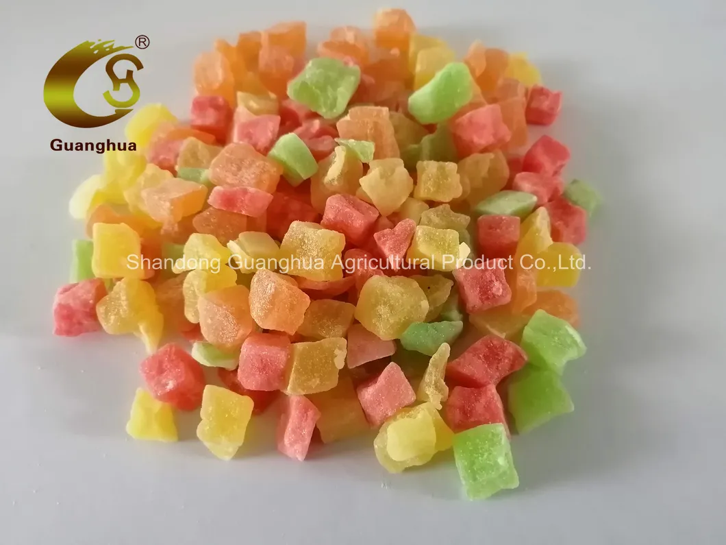 Best Quality Mixed Tastes Dried Papaya Dices