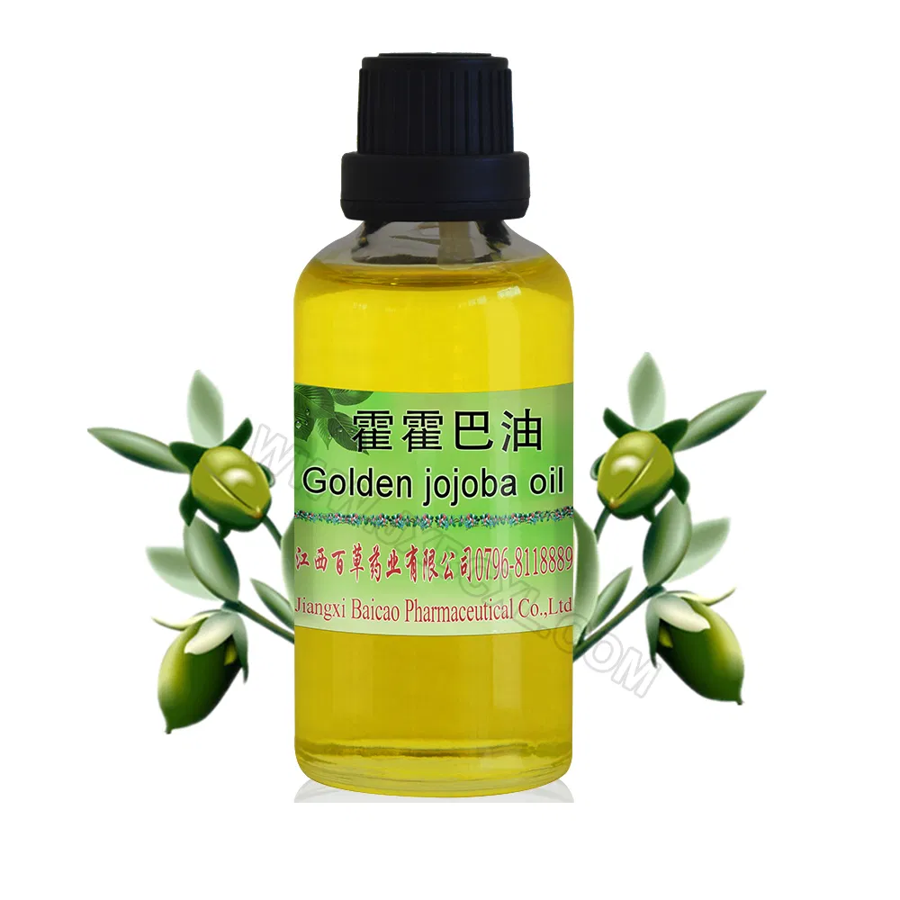 Cold Pressed Cosmetic Grade Pure Golden Jojoba Oil