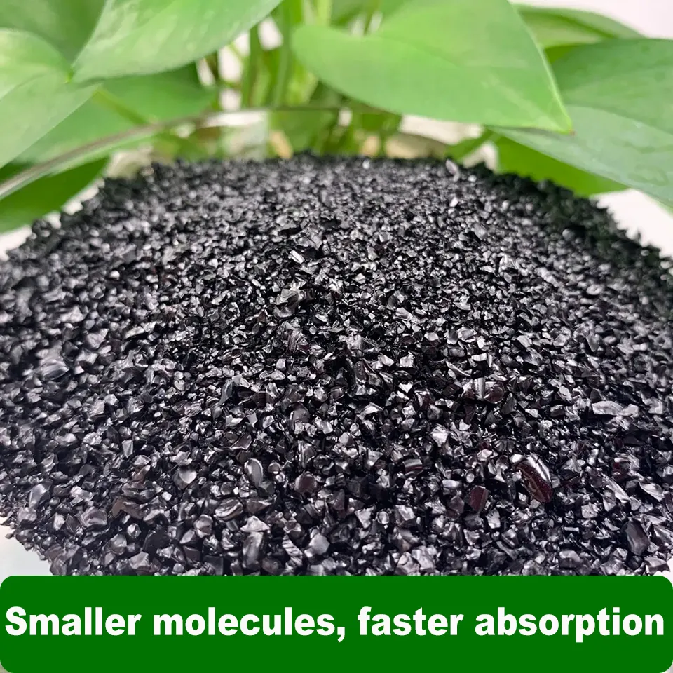 Super Potassium Humate Flake Fertilizers Products Humic Acid From Leonardite Organic Fertilizer for Plants