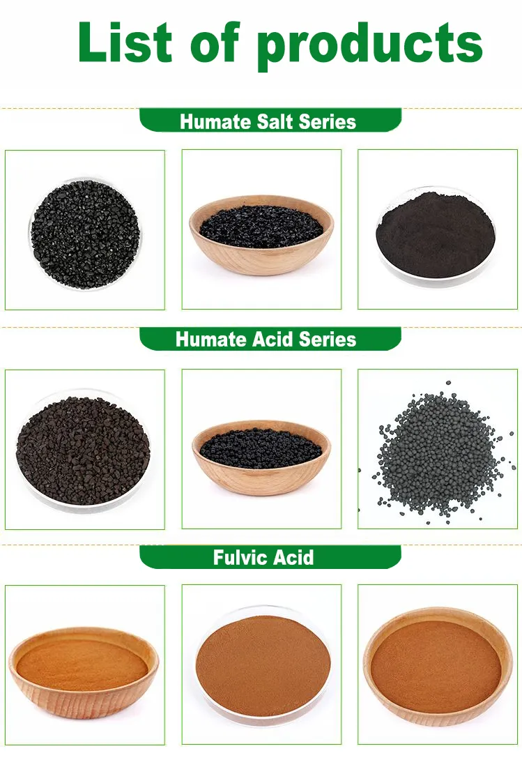 Super Potassium Humate Flake Fertilizers Products Humic Acid From Leonardite Organic Fertilizer for Plants