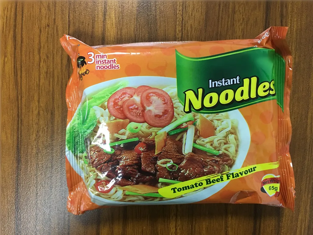 Hot & Sour Instant Noodle Snacks in Bag - 5-Minute Meal