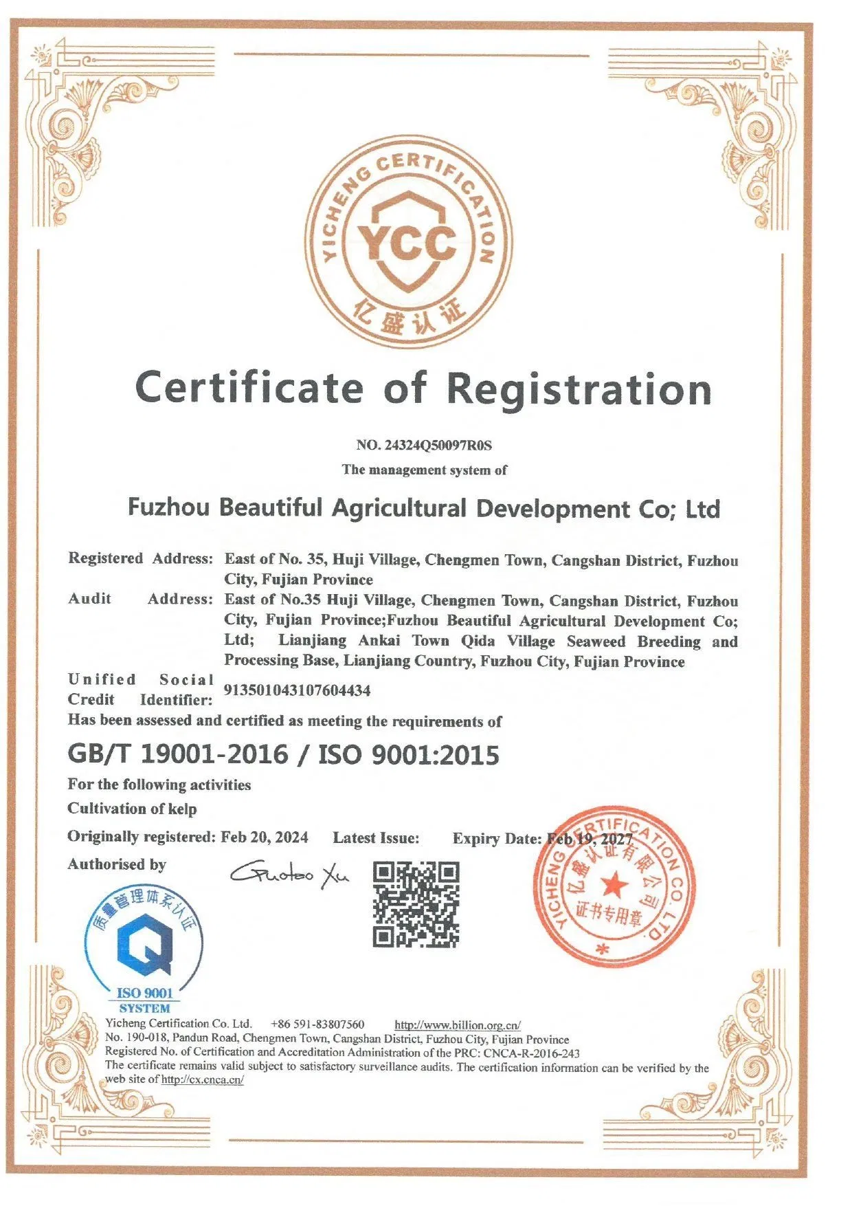 Factory Supplier High Quality Extra Selected Natural Organic Dried Wakame Leaves Cut S/M/L Size 10kg OEM Package