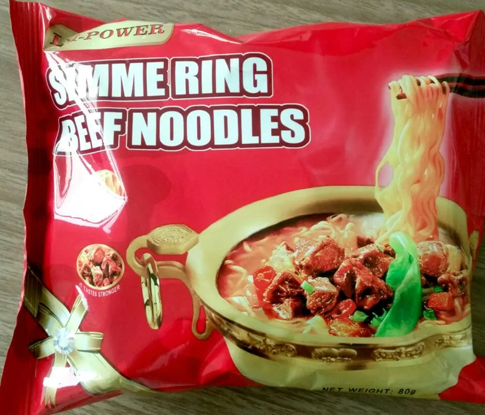 Ready to Eat Instant Noodle Mushrooms Beef Instant Noodles Ramen Noodles