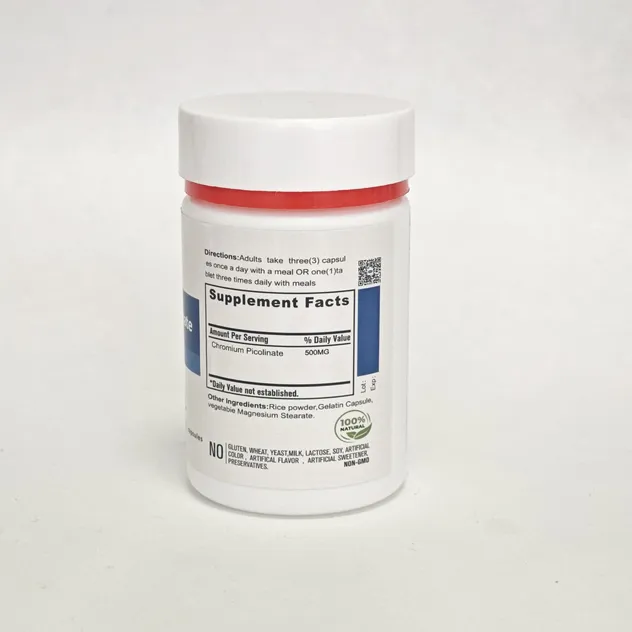 Chromium Picolinate Dietary Supplement for Optimal Health and Wellness