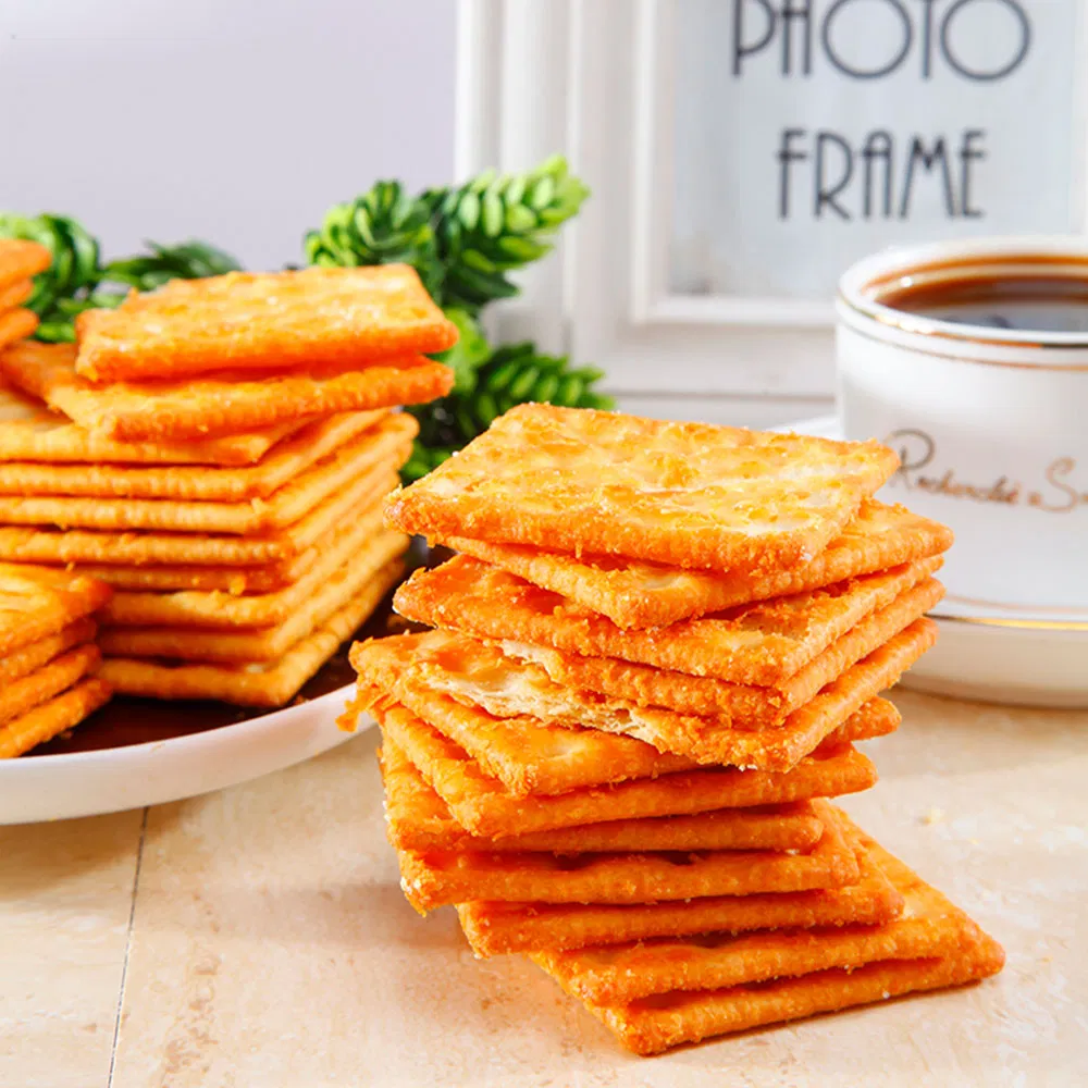 High Quality 70g Cream Cracker Soda Cracker Snack Food Cream Cracker